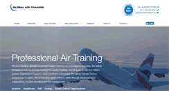 Desktop Screenshot of globalairtraining.com